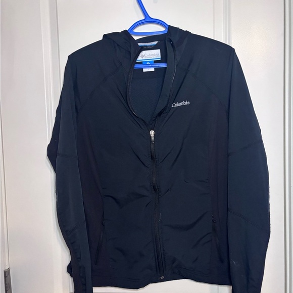 Columbia Women’s Black Hooded Jacket - Picture 1 of 5